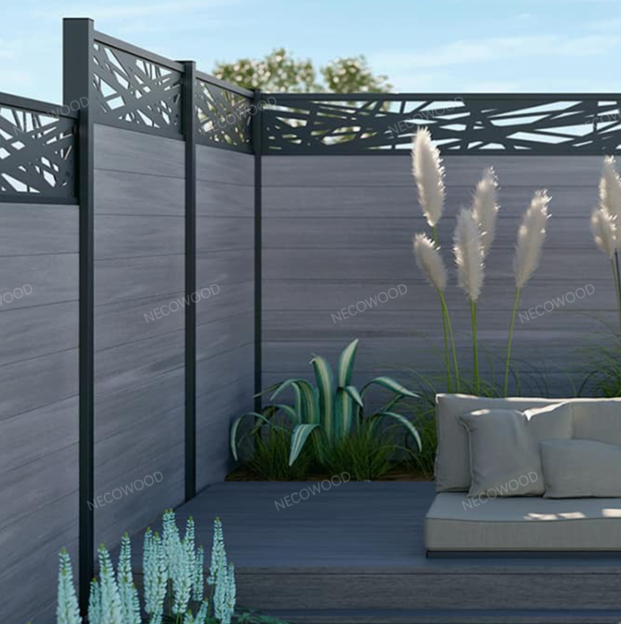 NECOWOOD, 전 세계적으로 지속 가능한 건축 자재를 지원하기 위해 WPC 목재 플라스틱 울타리 보드 출시