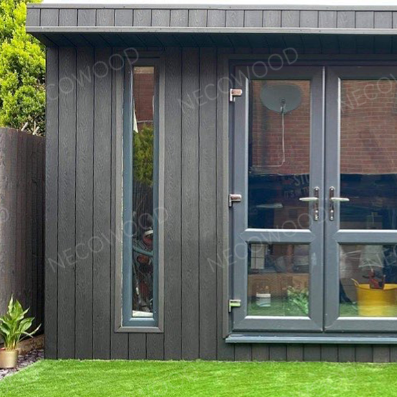 현대적인 외관 디자인을 위한 내구성 있는 WPC 벽 클래딩 솔루션