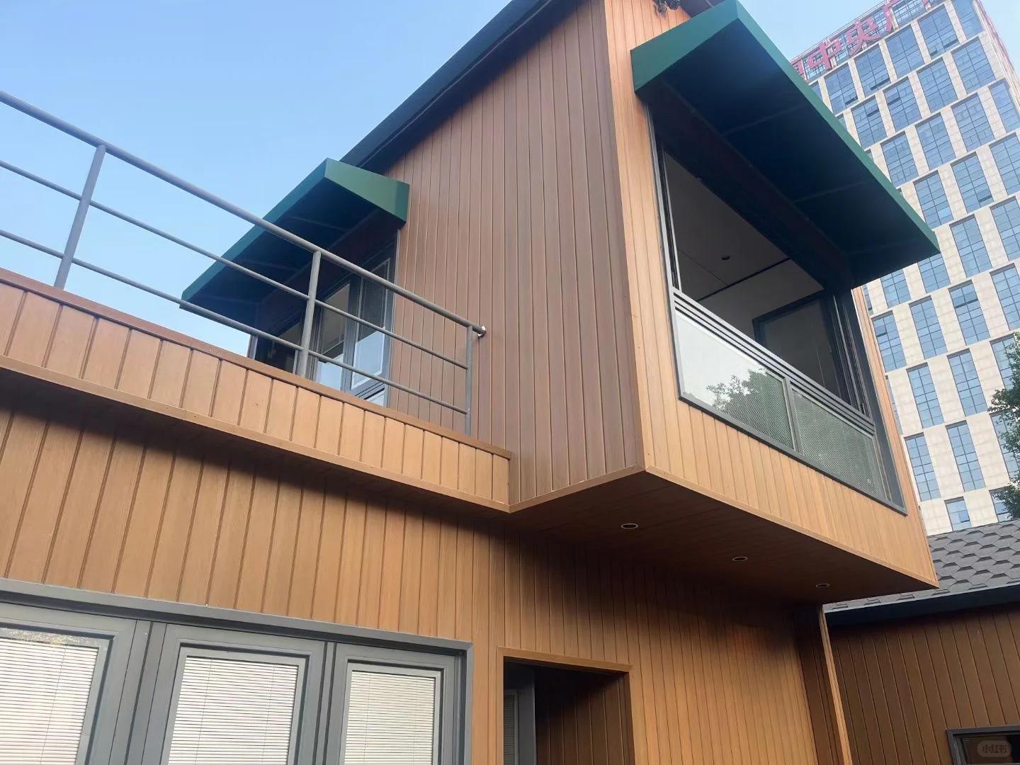 NECOWOOD® ASA 공압출: 지속적인 건축 외관의 과학