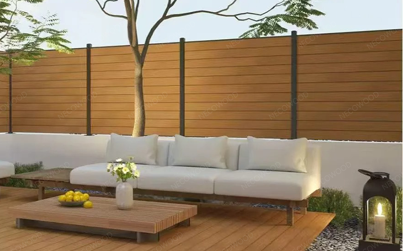 WPC Fencing Kuwait Villa Project